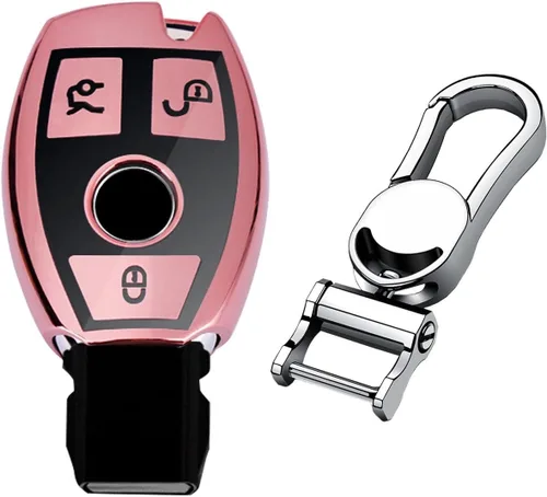 Vista 12 de Funda de silicona suave para Mercedes-Benz A B C E S G M V Class CLA CLS GLA GLC GLE GLK GLS SL SLK SLC Viano para Metris