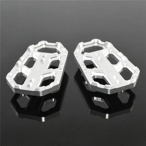 Vista 6 de Pedal extensor de clavija de pie izquierdo y derecho Ampliar extensión resto para Kawasaki Versys 1000 2015 2016 2017 2018 2019 2020 2021 (gris)