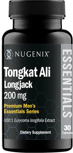 Vista 5 de Nugenix Suplementos esenciales de hierba de cabra cachonda y Tongkat Ali