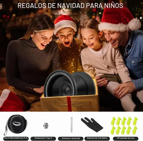 Vista 6 de Yoyo de metal de modo dual W07: yoyo sensible y no sensible