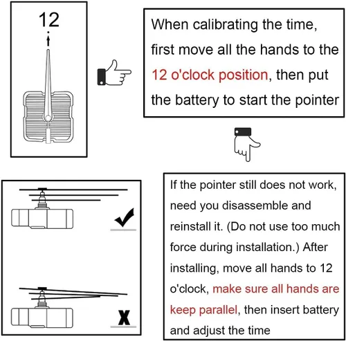 Vista 7 de ArtSocket Reloj de pared de madera, silencioso, sin tictac, abstracto, naranja, gris, geométrico, minimalista, a cuadros, cuadrado, rústico