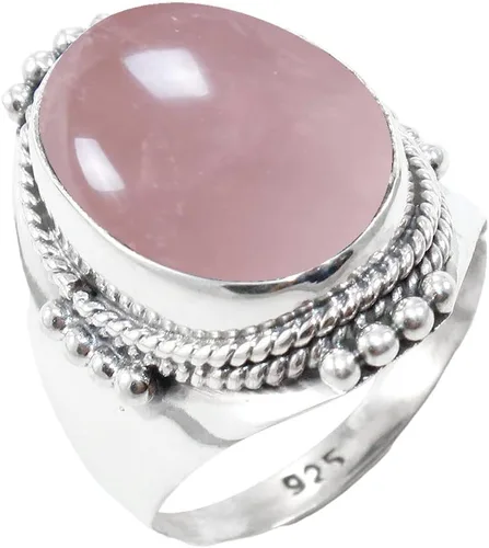 Vista 9 de Anillo de plata de ley 925 para anillo de piedras preciosas naturales unisex, anillo de plata esterlina, anillo de moda con múltiples piedras