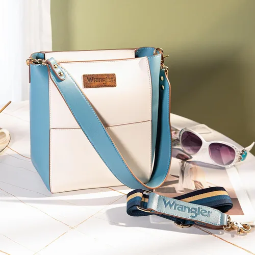 Vista 4 de Wrangler Bolsos de hombro para mujer con correa de guitarra