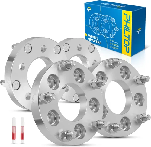 Vista 84 de PHILTOP Espaciador de rueda de 4 x 4, espaciadores de rueda de 1 pulgada para Polaris Trail Boss 330 2003-2013, Trail Blazer 250 1990-2006, Trail