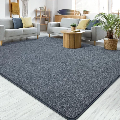 Vista 32 de Chicrug Shag - Alfombra geométrica moderna para dormitorio, alfombra de interior de espuma viscoelástica, de 5 x 7 pies, alfombra mullida para sala