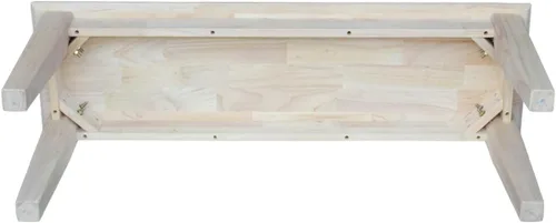 Vista 8 de International Concepts - Banco estilo coctelera, sin terminar