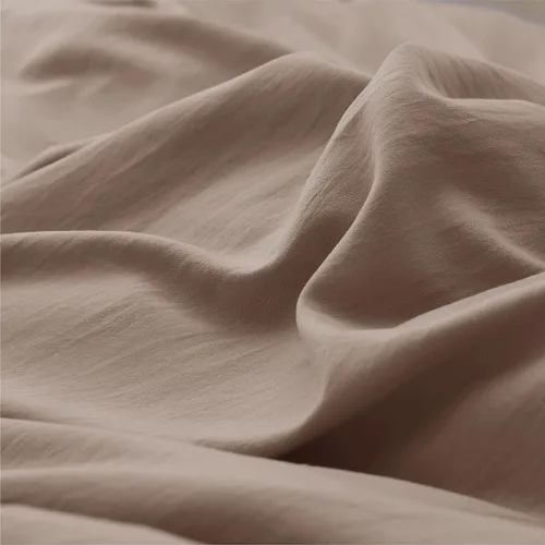 Vista 9 de Bedsure Funda de edredón caqui de tamaño matrimonial, suave, prelavado, 3 piezas, 1 funda de edredón de 80 x 90 pulgadas con cierre de cremallera, 2