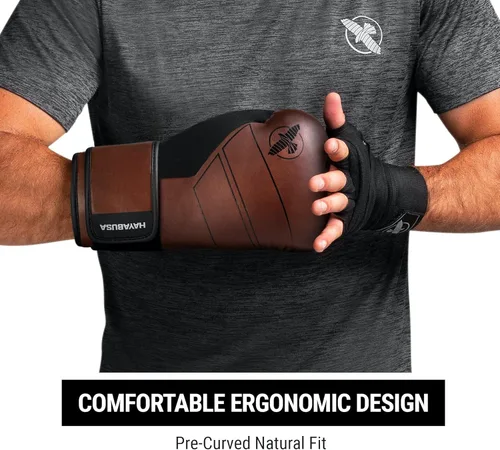 Vista 4 de Hayabusa Guantes de boxeo de cuero S4 para mujeres y hombres