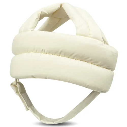 Vista 16 de Protector de cabeza de bebé, casco de bebé para gatear, caminar, sin golpes, cabeza de seguridad, gorra protectora ajustable para caminar, jugar