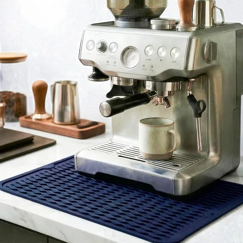 Vista 1104 de MicoYang Alfombrilla de Silicona para Secar Platos de Múltiples Usos, Fácil de Limpiar, Ecológica, Alfombrilla de Silicona Resistente al Calor