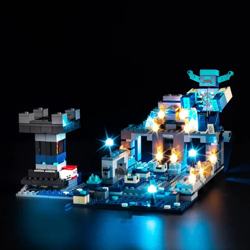 Vista 9 de Kyglaring Kit de luz LED compatible con Lego The Nether Bastion 21185 - Accesorios de iluminación mejorados para bloques de modelo 21185