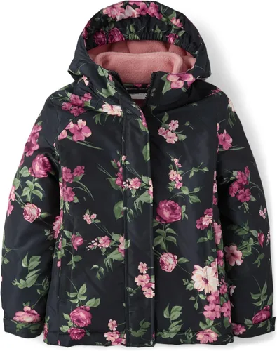 The Children's Place Chaqueta de invierno pesada 3 en 1 para niñas, carcasa resistente al viento y resistente al agua, forro polar interior