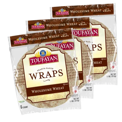 Vista 7 de Toufayan Classic - Envolturas de tortilla lisas, 9 pulgadas, sin aceite de semilla, hechas con aceite de aguacate, suaves, flexibles, veganas