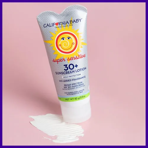 Vista 5 de Protector solar supersensible sin fragancia 30 SPF, por California Baby