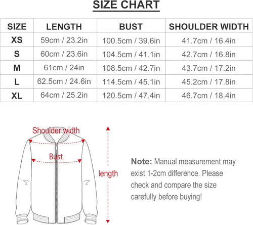 Vista 5 de Chaqueta bomber de manga larga para mujer con bolsillo para esquí, senderismo, picnic
