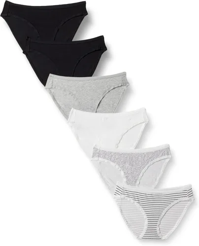 Vista 14 de Amazon Essentials Ropa interior de bikini de algodón y elastano para mujer (disponible en tallas grandes)