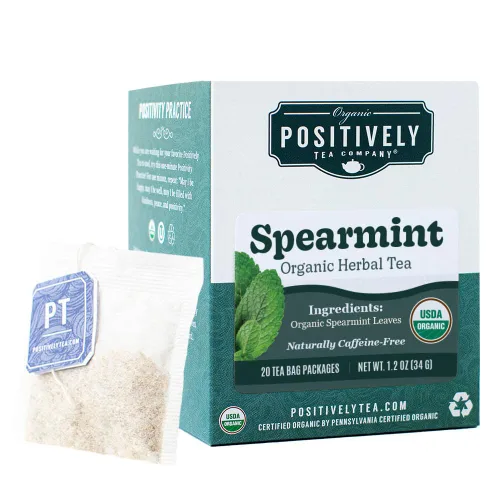 Vista 29 de Organic Positively Tea Company, Bolsas de té herbal de hibisco, 100 unidades, bolsas de té ecológicas, sin OGM