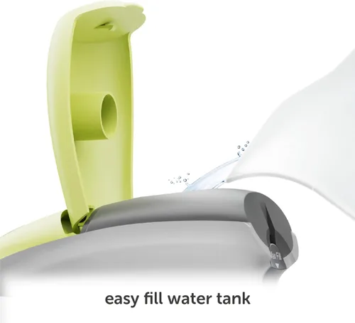 Vista 6 de Oliso M3Pro Project - Plancha de vapor con solemate (Pistachio) y bolsa de transporte Oliso para mini planchas (pistacho)