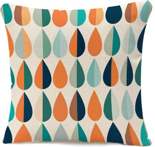 Vista 9 de IBILIU Hello Throw - Fundas de almohada de 18 x 18 pulgadas, color amarillo sol, fundas de cojín de lino y algodón para sofá, dormitorio