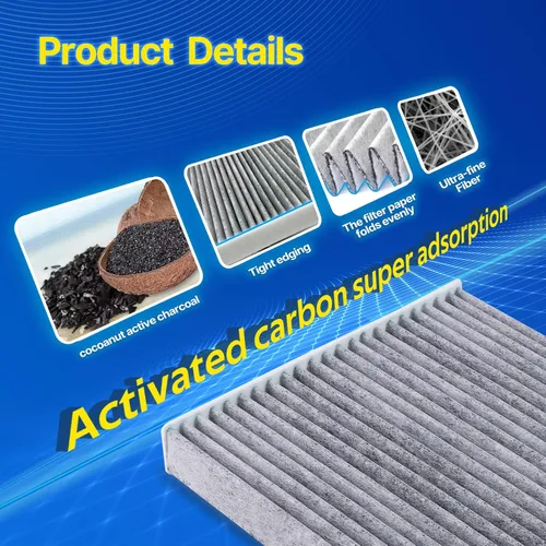 Vista 4 de Filtro de aire de cabina Compatible con GS F (2016-2020), GS200T (2016-2017), IS200T (2016-2017), IS250 (2014-2015), GS350 (2013-2020), RC300