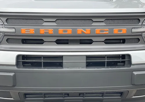Vista 17 de Superposiciones de letras de rejilla - Compatible con Bronco Sport 2021-2026