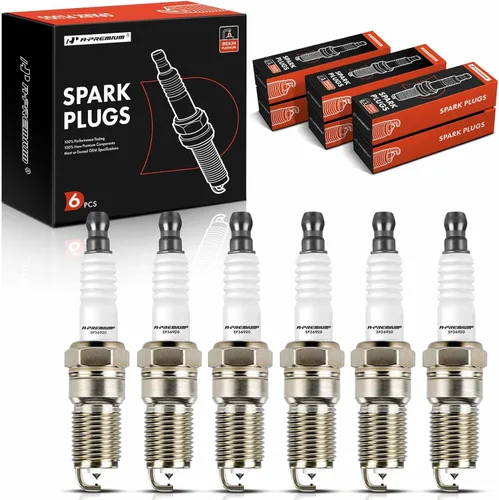 Vista 10 de A-Premium Iridium Platinum Bujías compatibles con Ford Focus 2003-2010, Escape 2005 y Mazda 3 2004-2005, 2.0L 2.3L, paquete de 4