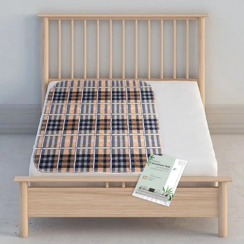 Vista 6 de RIQINXIN Almohadilla acolchada impermeable para silla para incontinencia, lavable, absorbente, protector de asiento, almohadilla de asiento