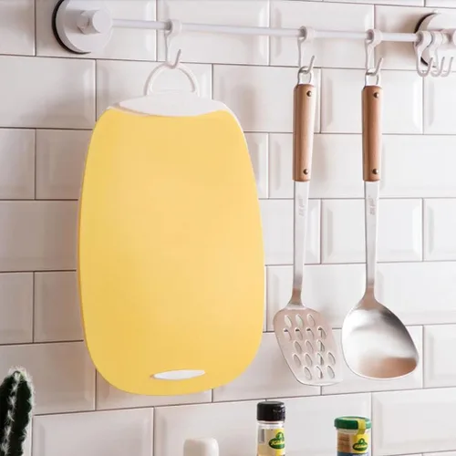 Vista 7 de Tablas de cortar para cocina Tabla de cortar de plástico para cocina, hogar, tabla de cortar con mango de agarre, tablas de cortar de frutas
