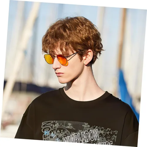 Vista 7 de 1 par de accesorios para gafas de sol Kit de reparación de piernas Gafas de sol magnéticas Gafas de sol negras retro Accesorios para gafas gafas