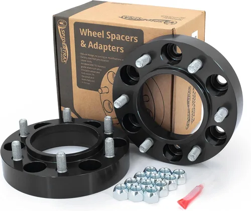 Kit de espaciador de ruedas Spidertrax WHS007 negro
