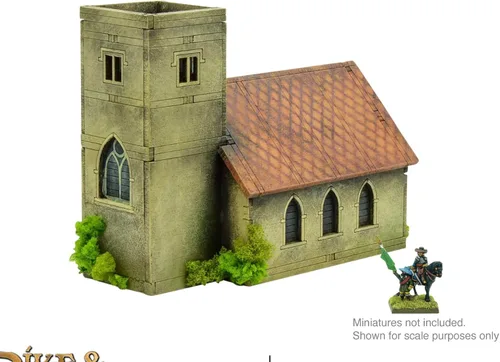 Vista 4 de Warlord Games Pike & Shotte Epic Battles Village Scenery Pack Mesa Militar Wargaming Kit de modelo de plástico 218810002