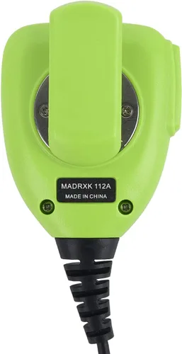 Vista 5 de Micrófono de hombro impermeable IP54 con conector de audio de 0.138 in para Motorola Mag One BPR40 CLS1110 CLS1410 CP185 CP200 CP200D DLR1020