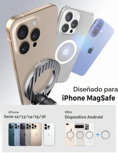 Vista 4 de eSamcore Soporte magnético para teléfono MagSafe para ventilación de aire