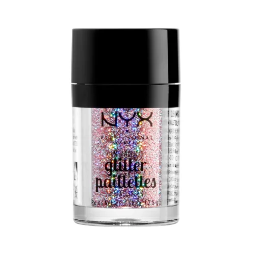 Vista 13 de NYX PROFESSIONAL MAKEUP Purpurina facial y corporal, azul