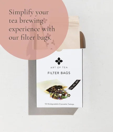Vista 13 de Art of Tea Té orgánico Earl Grey Creme Lata de té artesanal de hojas sueltas de 2.5 onzas