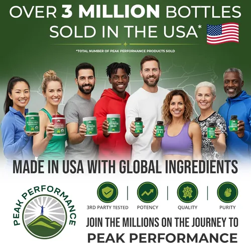 Vista 4 de Peak Performance Vitamina D avanzada de 2000 UI con los 3 tipos de vitamina K, vitamina D3 y vitamina K2, K1, MK-7 (MK7), suplementos MK4. 60