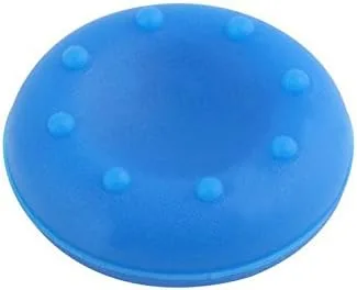 Vista 2 de Ambertown Tapa analógica de silicona para el pulgar para PS4, PS3, Xbox 360, Xbox One (4 unidades, azul)