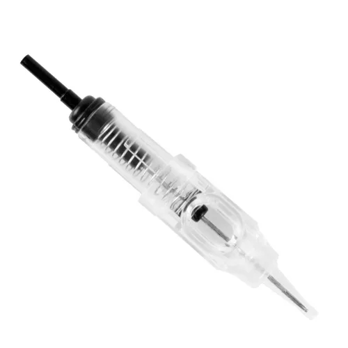 Vista 9 de CHUSE 3 cartuchos de pendiente desechables maquillaje permanente PMU tatuaje microblading agujas de máquina (10 piezas)