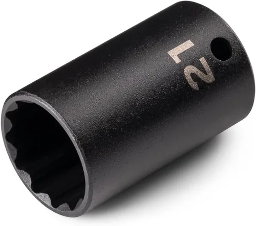 Vista 6 de TEKTON 3/8 pulgadas de accionamiento x 1 pulgada de profundidad 12 puntos de impacto SID13225