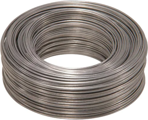 Cable de alambre de acero Hillman calibre 20 galvanizado para pasatiempos, 20 x 175', resistente a la corrosión, soporta 15 libras, ideal para