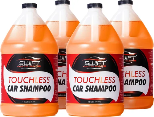Vista 8 de Swift - Champú para lavado de autos sin contacto (1 galón), no requiere cepillado, jabón de coche de alta espuma, para trabajo pesado, detergente
