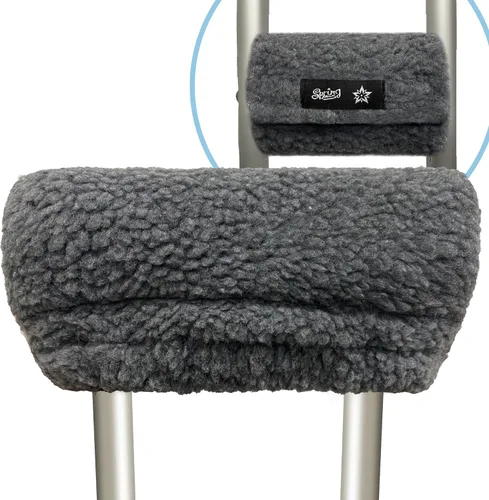 Vista 10 de SPRING SEAON Almohadilla de espuma viscoelástica para axilas y fundas de agarre para las manos, ajuste universal, transpirable, absorbe la humedad