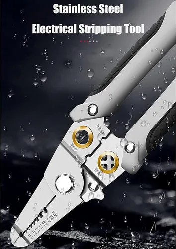 Vista 3 de Herramienta de alicates de alambre multifunción 2023 Actualización Alicates multifuncionales para división de alambre de acero inoxidable