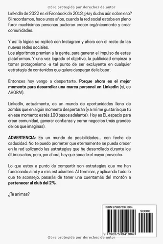 Vista 2 de El poder de LinkedIn Una guía práctica para potenciar tu marca personal y hacer crecer tu negocio. (Spanish Edition)