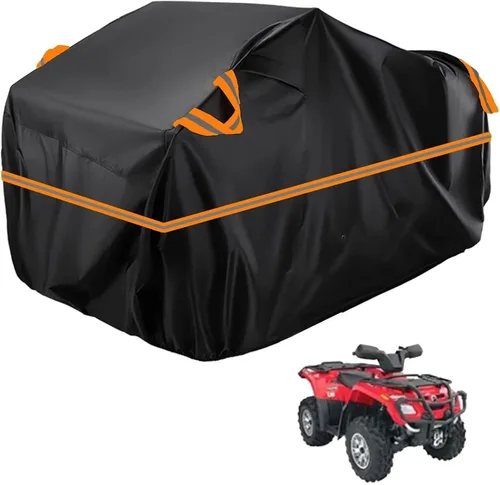 Vista 129 de Cubierta para ATV impermeable compatible con Arctic Cat H1 EFI TRV Cruiser 4x4 2011, cubierta de 210D para vehículos de 4 ruedas, cubierta para quad