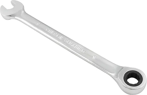 Vista 11 de Jiozermi Llave combinada de trinquete de 0.236 in, llave de trinquete métrica de 72 dientes SAE 12 puntos de trinquete de caja terminada herramientas