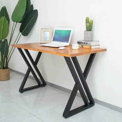 Patas de mesa BOTAOYIYI de 36 pulgadas, patas de mesa de altura de mostrador | Barra de metal de alta base de acero para cocina o al aire libre