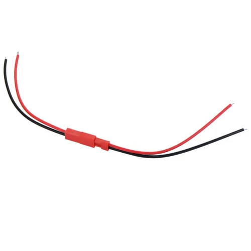 Vista 7 de eBoot 20 pares de conectores de enchufe de 22 AWG, 2 pines, macho y hembra, cable para tira de lámpara LED, batería de juguetes a control remoto, 4