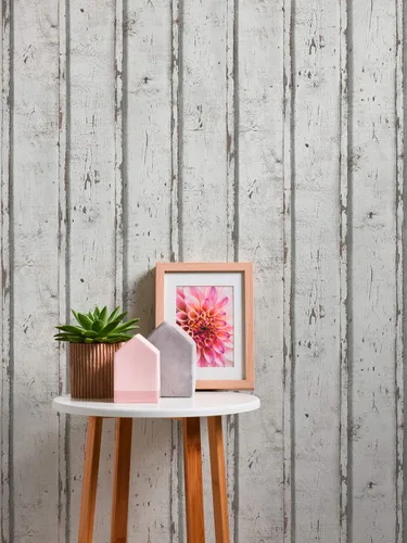 Vista 4 de A.S. Creation 95370-1 - Papel pintado con efecto madera, tamaño del rollo 33.0 ft x 1.7 ft