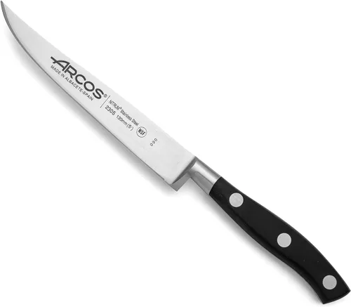 Vista 18 de Arcos Cuchillo Pan de Acero Inoxidable Nitrum de 8 Pulgadas y Hoja de 7.874 in. Obtenga una gran variedad de cortes para su comida Cuchillo ideal